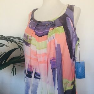 🎈Simply Vera Vera Wang Colorful Dress